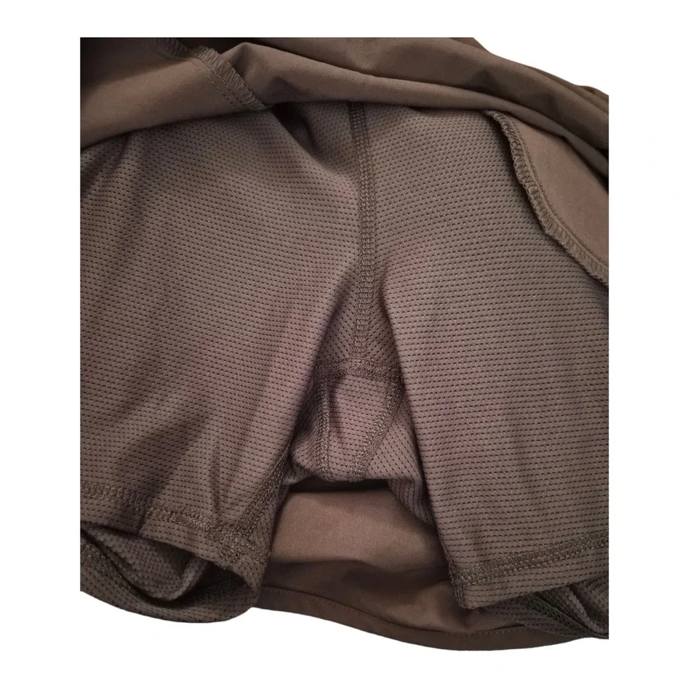 Athleta Brown Athletic Skort Women's Small‎ Lined Tennis Golf Running Skirt